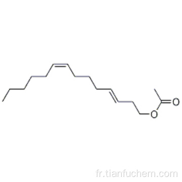 Acétate de 3,8-tétradécadiène-1-ol, (57192680,3E, 8Z) - (9CI) CAS 163041-87-0